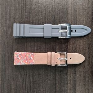Women's Fossil 20mm watch strap set
